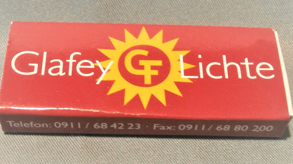 Glafey-Lichte - Zündhölzer