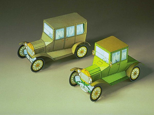 Schreiber-Bogen Kartonmodellbau - Ford Oldtimer (1916)